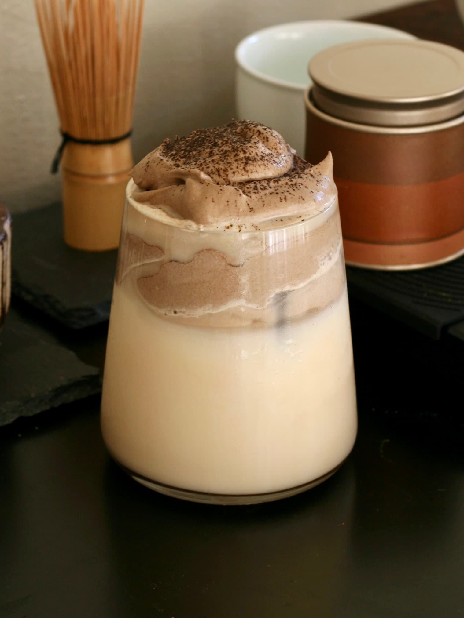 Earl Grey Hojicha Cloud