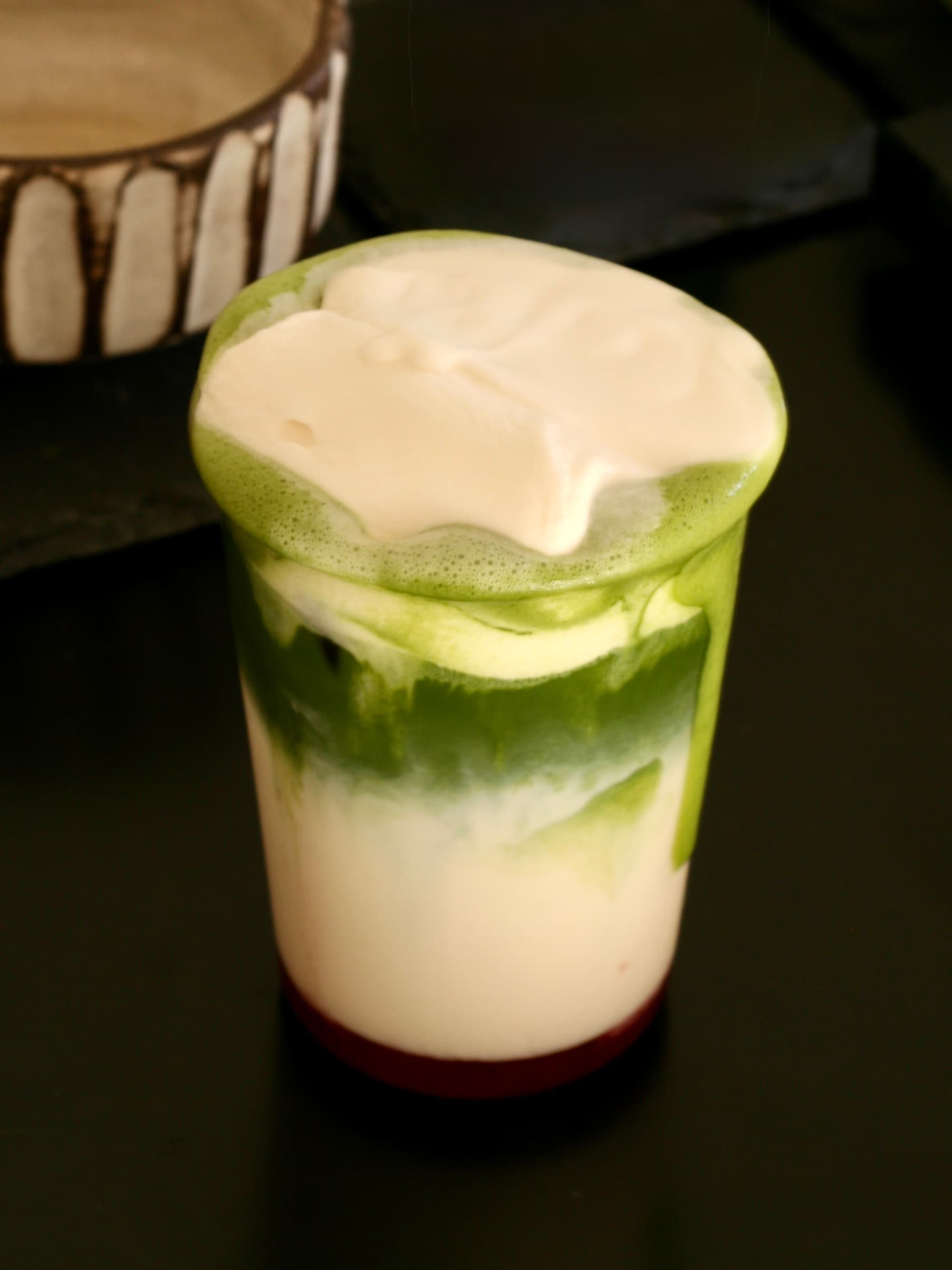 Salted Honey Strawberry Matcha
