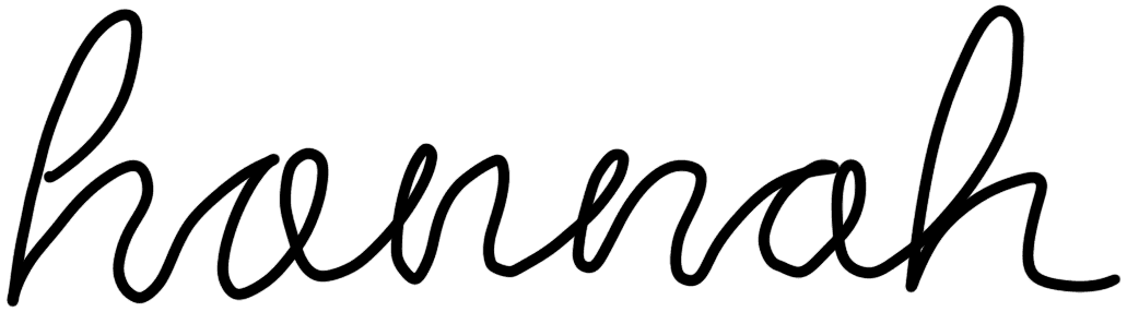 Hannah's signature